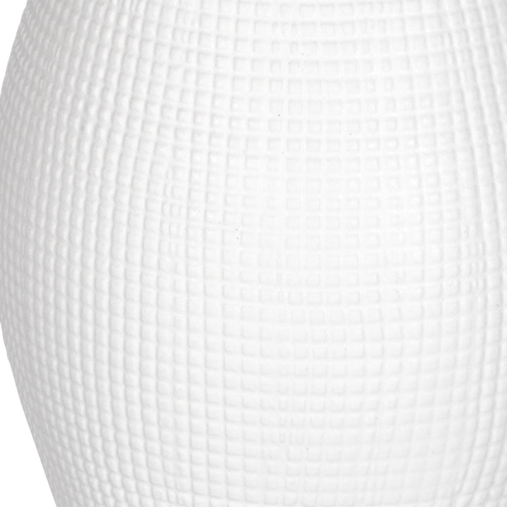 FORMA WHITE CERAMIC VASES: LARGE | SET OF 2