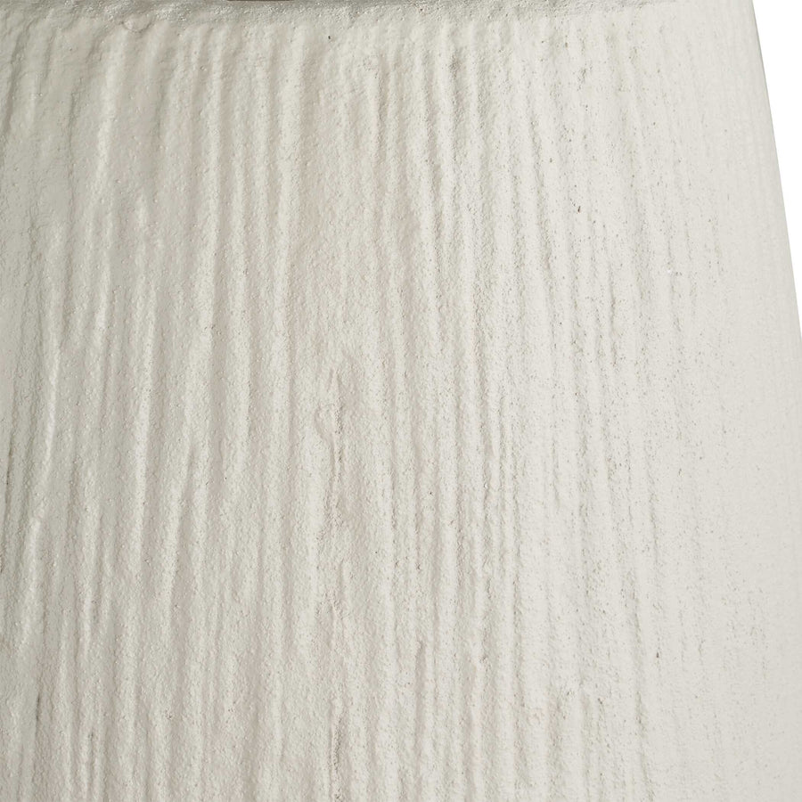 RUSTIC RIDGE OFF-WHITE OUTDOOR PLANTER