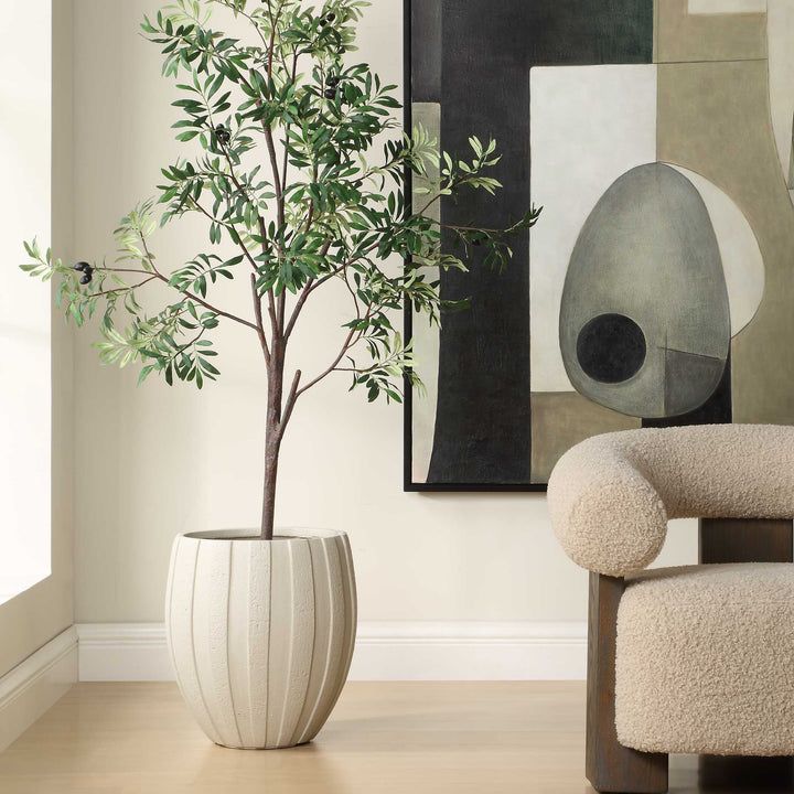 RIDGEHAVEN TEXTURED OUTDOOR PLANTER