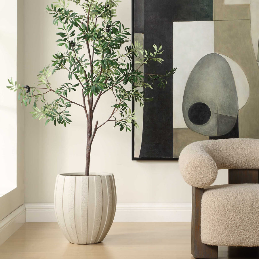 RIDGEHAVEN TEXTURED OUTDOOR PLANTER