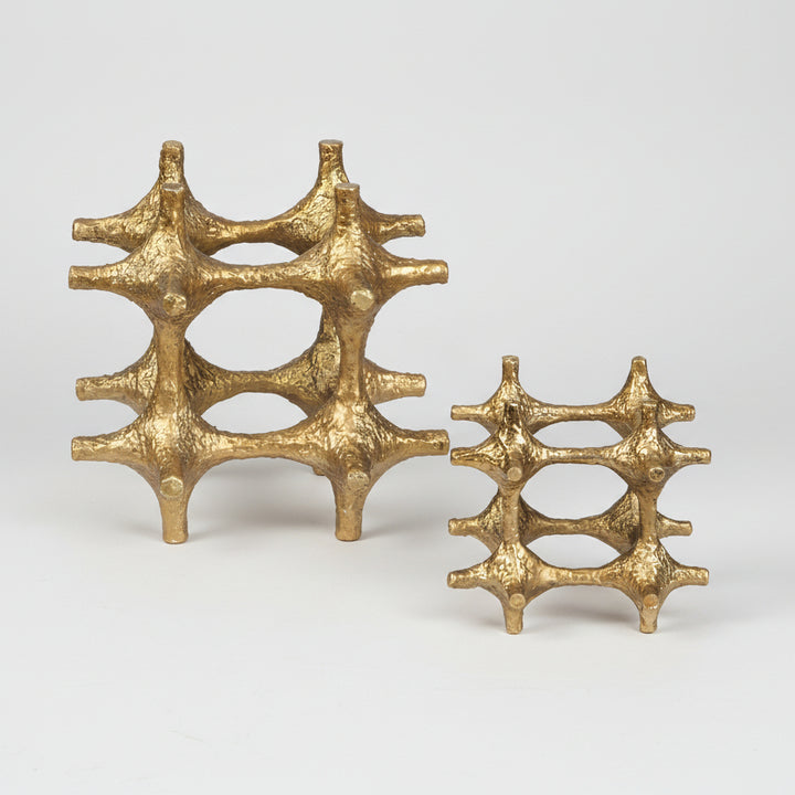 GILDED CONNECTION OBJECTS | SET OF 2