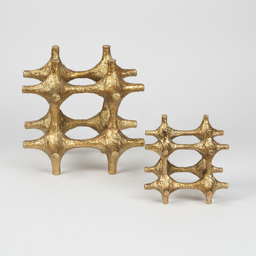 GILDED CONNECTION OBJECTS | SET OF 2