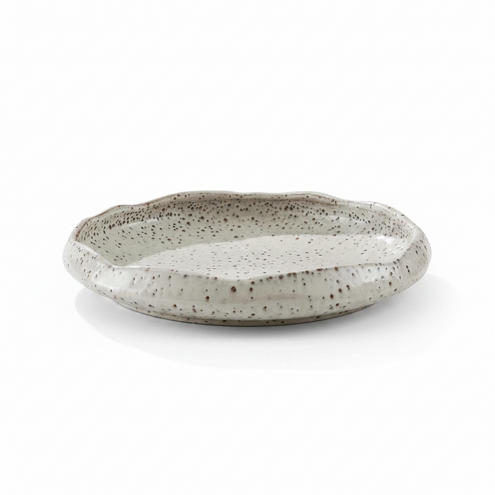 STARDUST RIPPLE SPECKLED CERAMIC BOWL