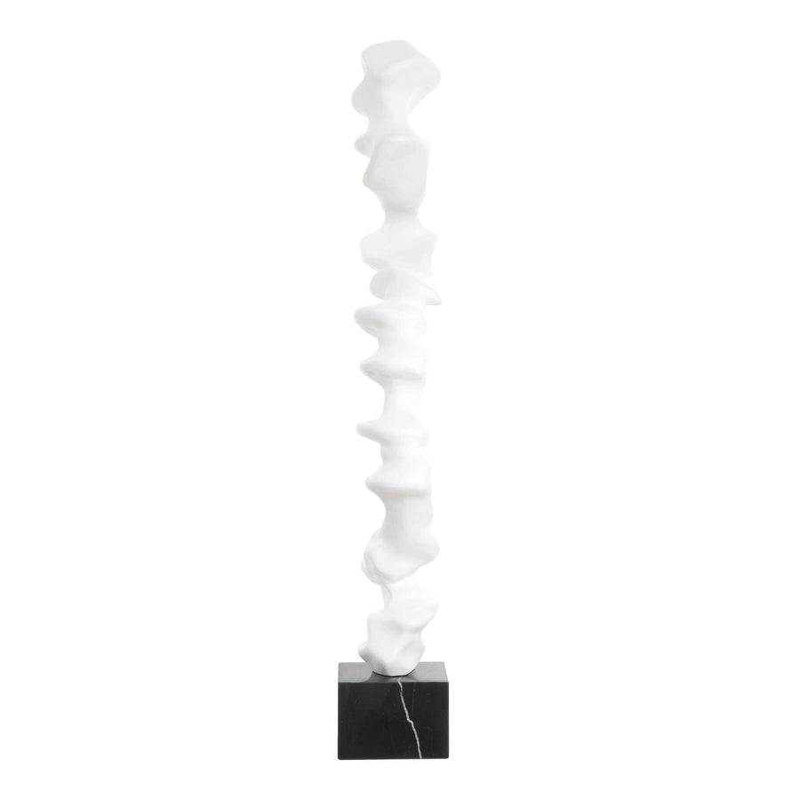 FLUX INDOOR-OUTDOOR WHITE SCULPTURE