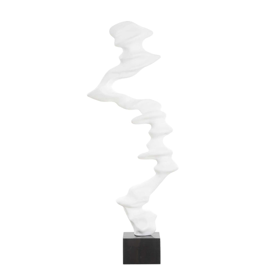 FLUX INDOOR-OUTDOOR WHITE SCULPTURE