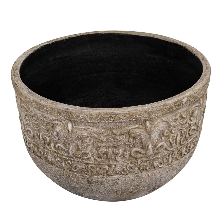 REGALIA INDOOR-OUTDOOR STONE PLANTER