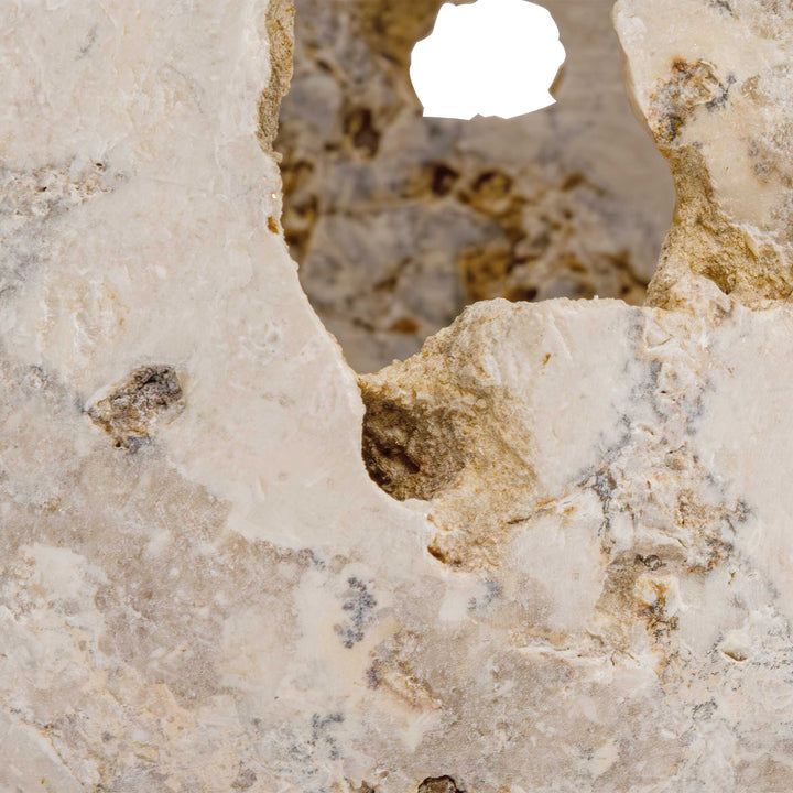 QUARRIED STONE CANDLEHOLDER SET
