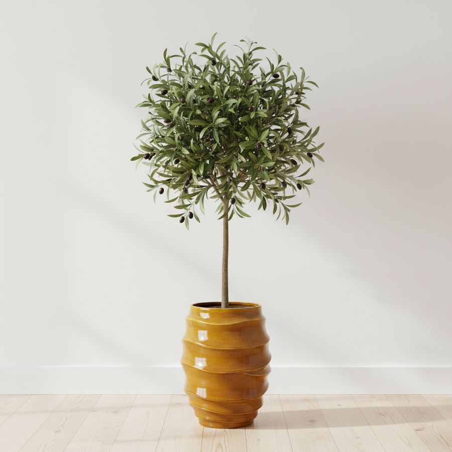 CANYON WAVE INDOOR-OUTDOOR EARTHY PLANTER