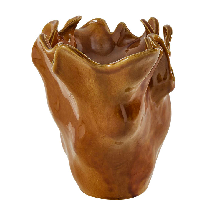 AMBER TIDE CERAMIC BOWL