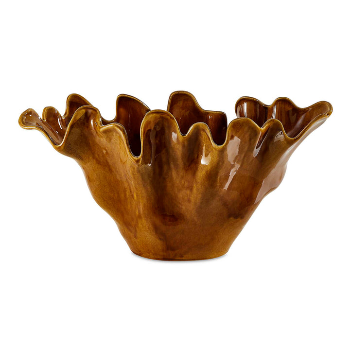 AMBER TIDE CERAMIC BOWL