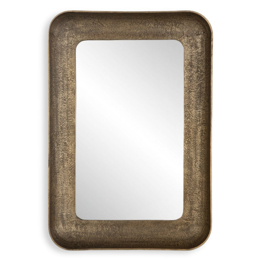 ALVARO ANTIQUE BRASS MIRROR