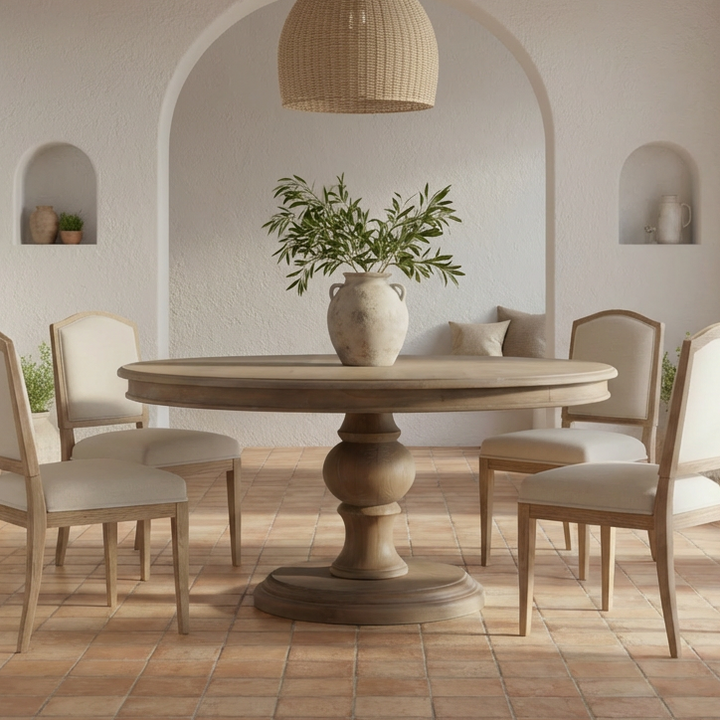 AMADA CLASSIC 60"RD DINING TABLE
