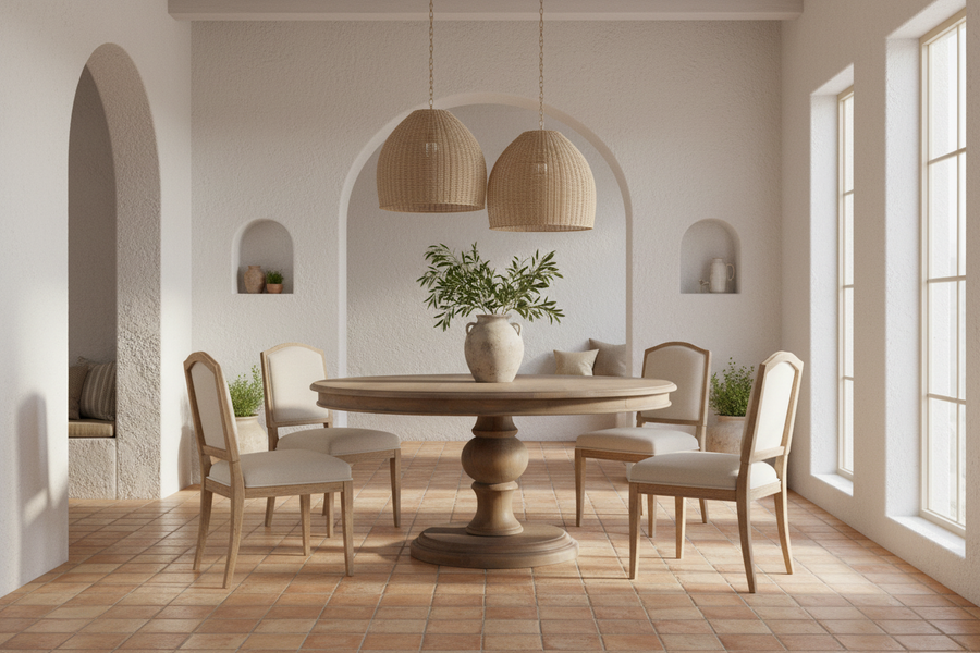 AMADA CLASSIC 60"RD DINING TABLE