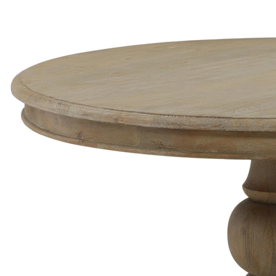 AMADA DISTRESSED NATURAL DINING TABLE