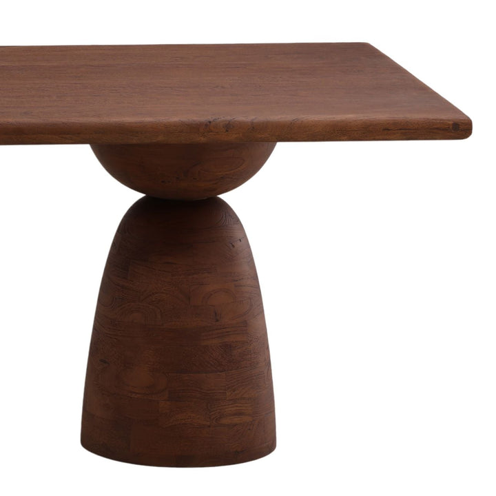 AMBER MANGO WOOD DINING TABLE