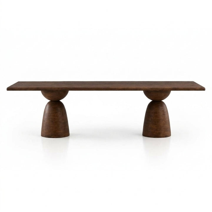 AMBER MANGO WOOD DINING TABLE