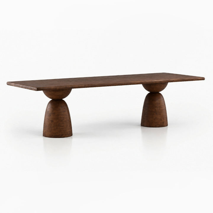 AMBER MANGO WOOD DINING TABLE
