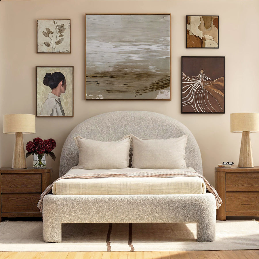 AMIRA UPHOLSTERED BED