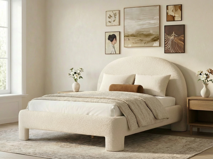 AMIRA UPHOLSTERED BED