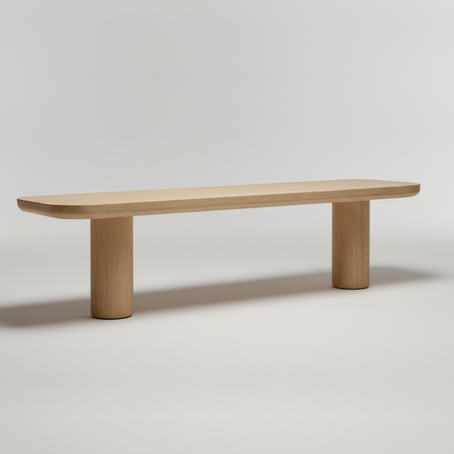 ANDERS NATURAL OAK DINING BENCH