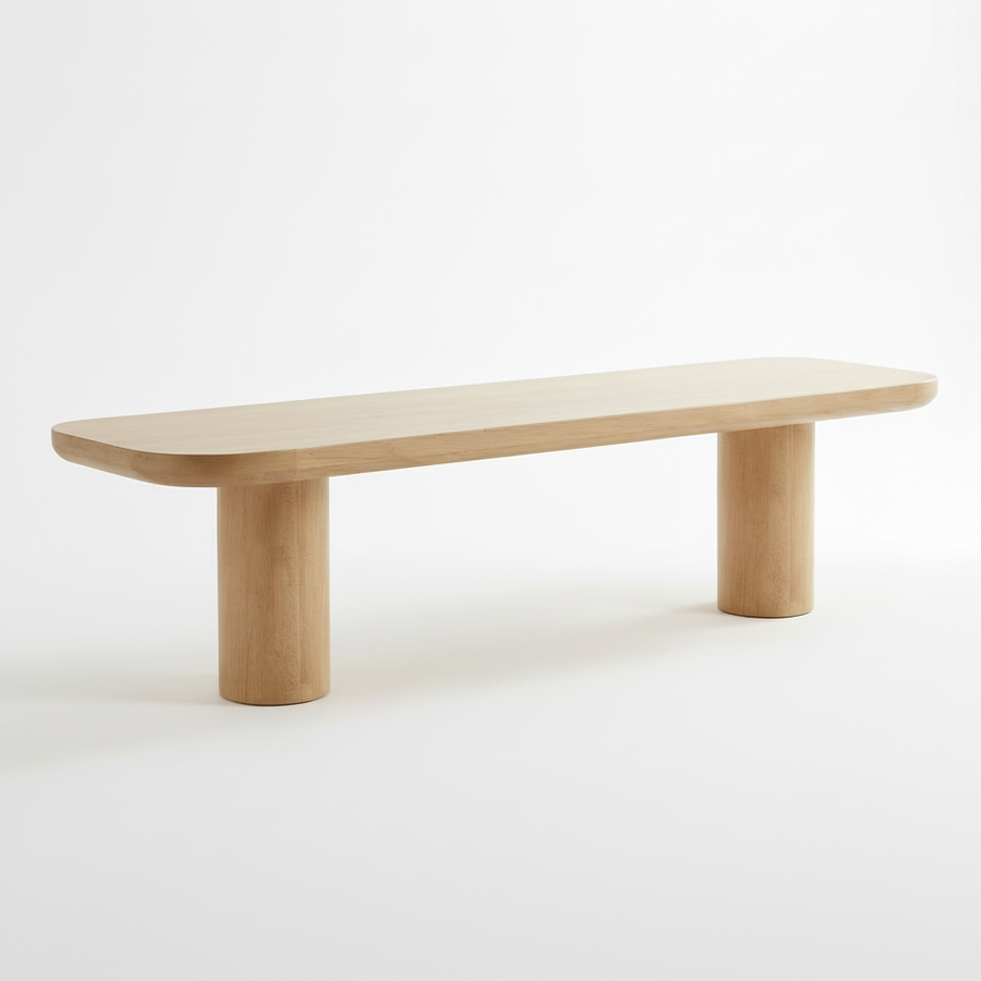 ANDERS NATURAL OAK DINING BENCH