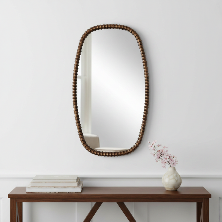 APPHIA BRONZE VANITY MIRROR