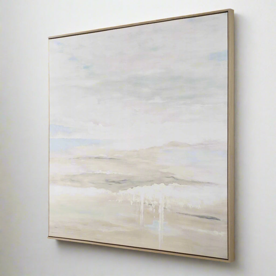 "GRAVITY" PASTEL LANDSCAPE HANDPAINTED CANVAS
