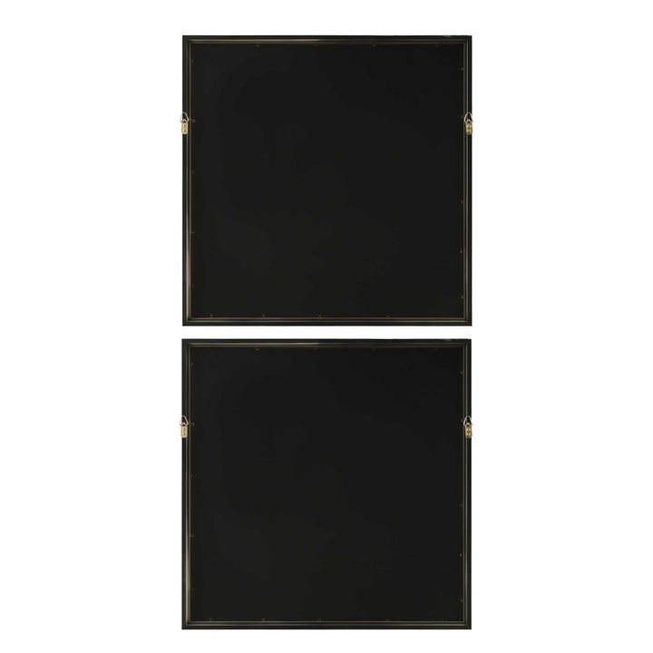 "SO GOLDEN" GLASS FRAMED ART SET