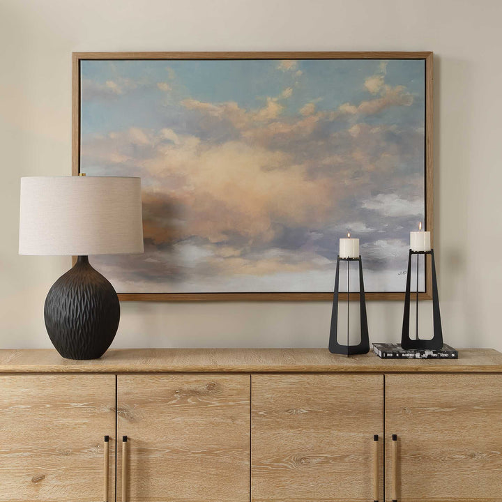 "TAKE ME HIGHER" FRAMED CANVAS ART