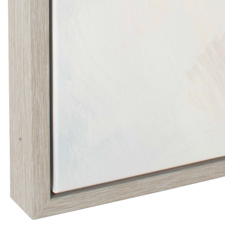 "SIMPLE SERENITY" FRAMED ABSTRACT CANVAS ART