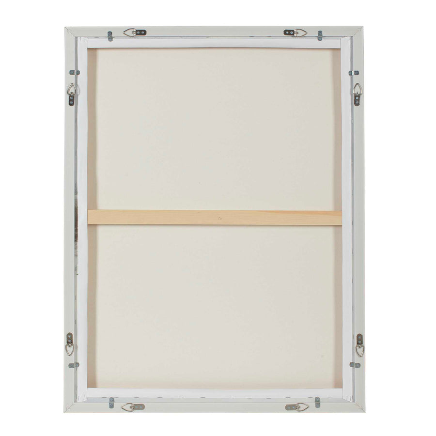"SIMPLE SERENITY" FRAMED ABSTRACT CANVAS ART
