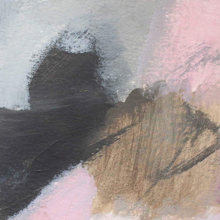 "PROCESS" FRAMED ABSTRACT CANVAS ART