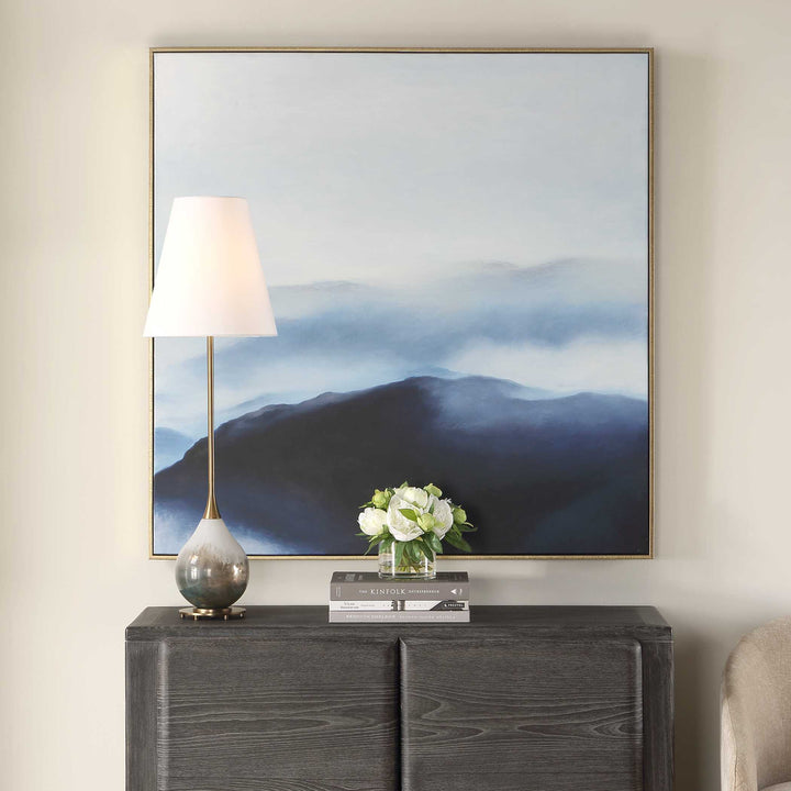 "COLD SHOULDER" HAND PAINTED CANVAS ART