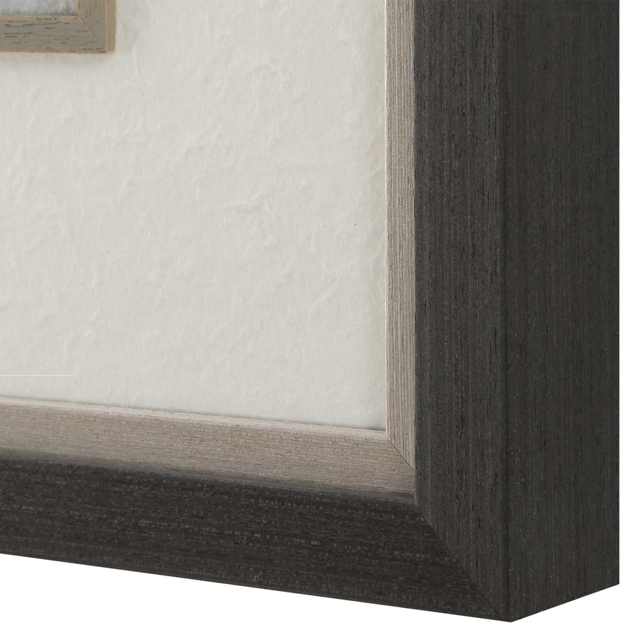 "DOG DAYS" GLASS FRAMED PRINTS | SET OF 4