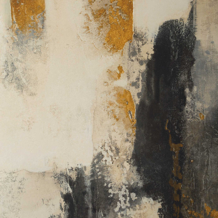 "LANDSLIDE" FRAMED ABSTRACT PRINT