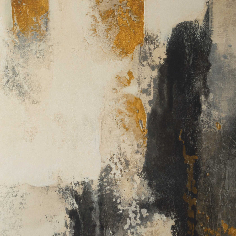 "LANDSLIDE" FRAMED ABSTRACT PRINT