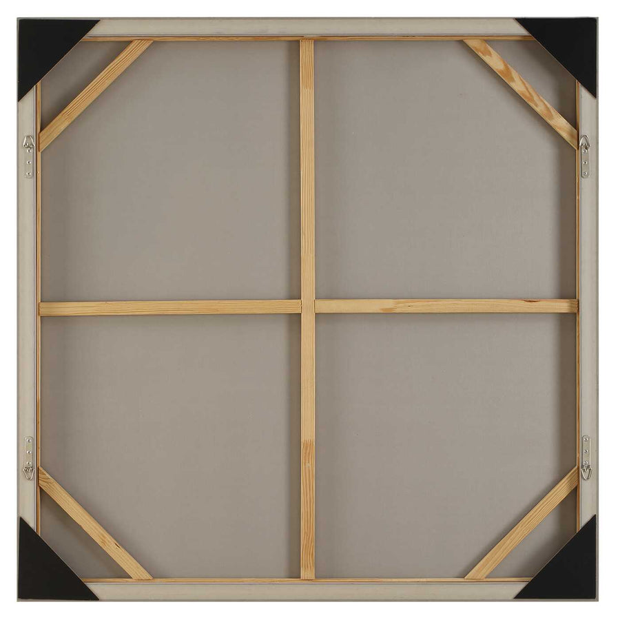 "EMBARK" HAND PAINTED FRAMED ABSTRACT CANVAS ART