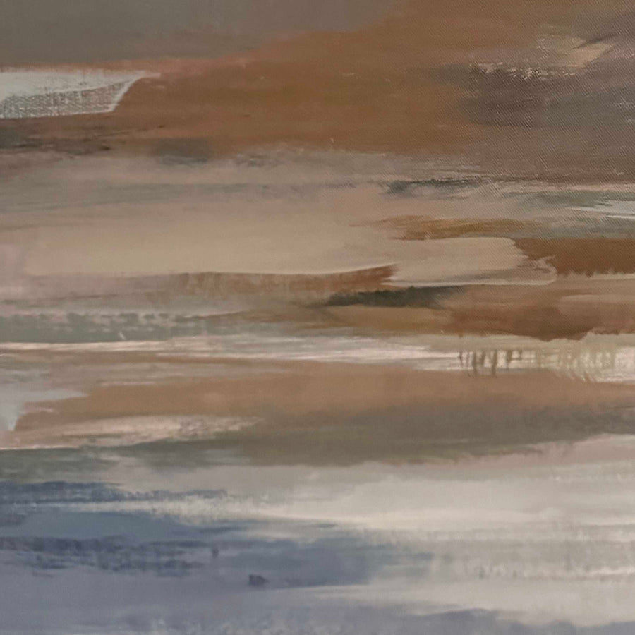 "LOWLANDS" FRAMED CANVAS ART