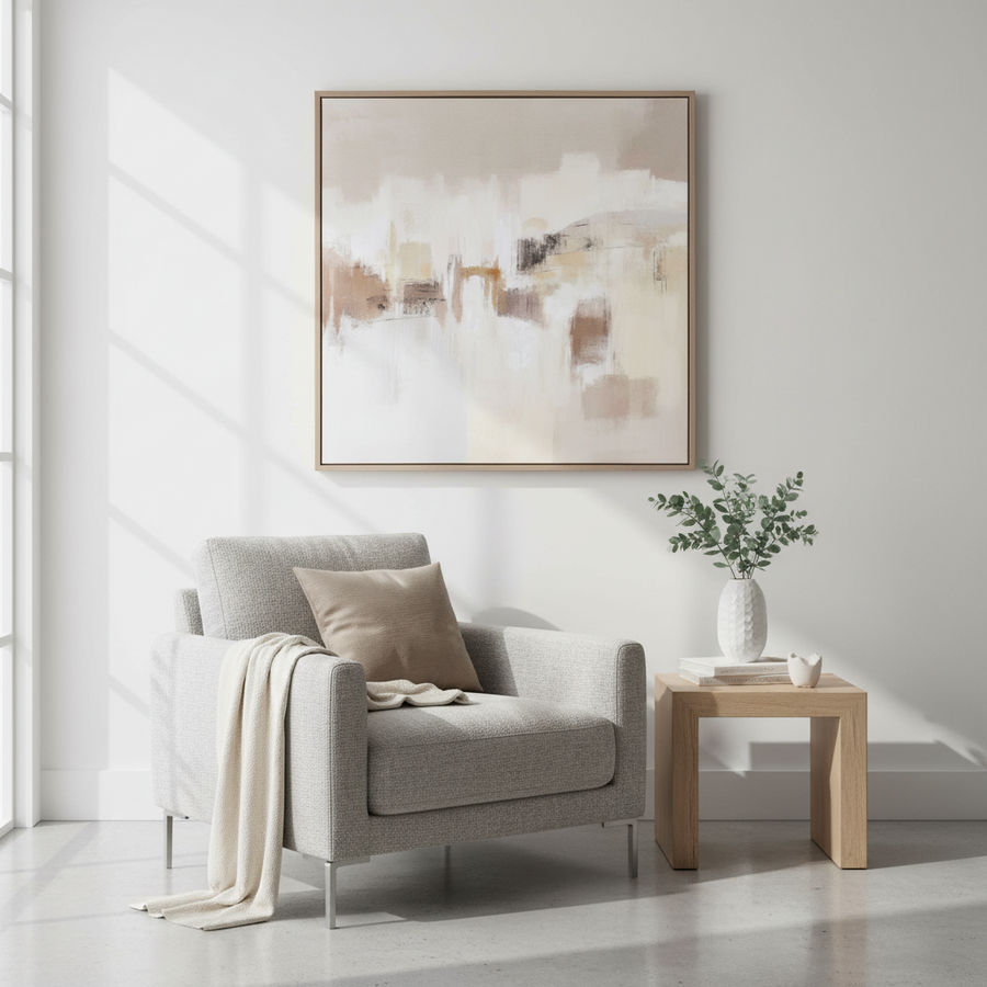 "DAYBREAK" FRAMED CANVAS ART