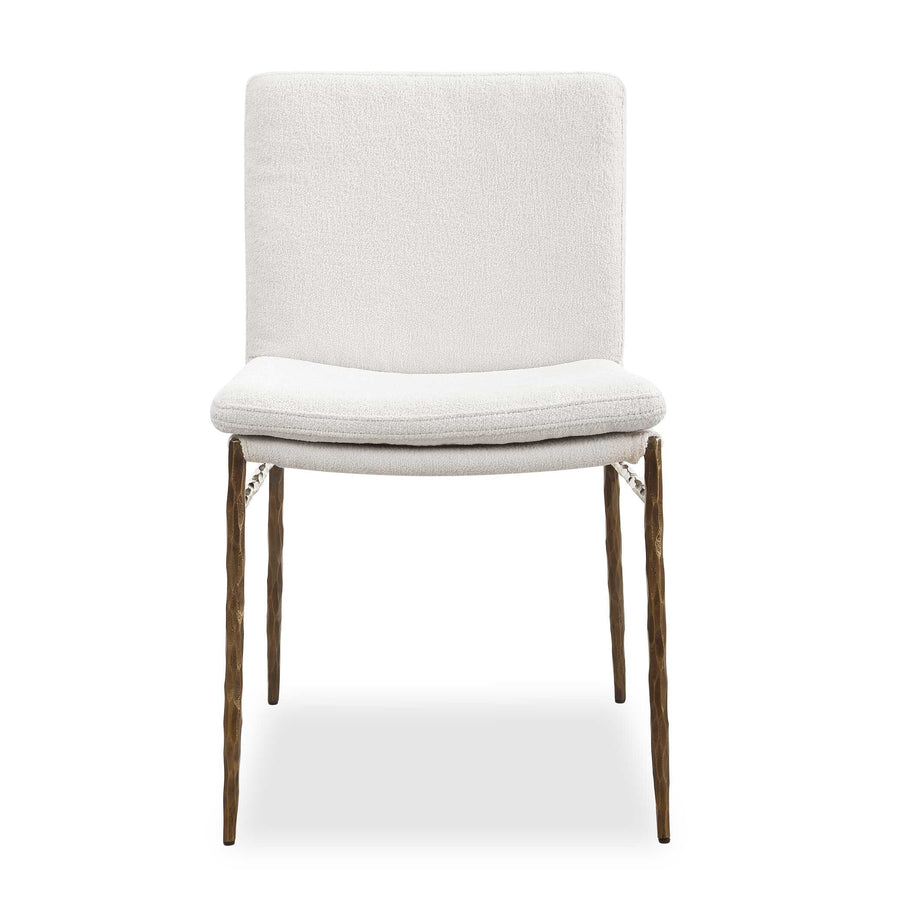 ASCEND OFF-WHITE BOUCLE DINING CHAIR