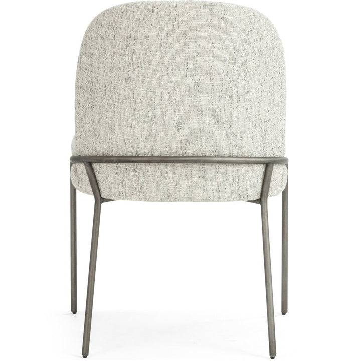 ASTRUD DINING CHAIR: LYON PEWTER