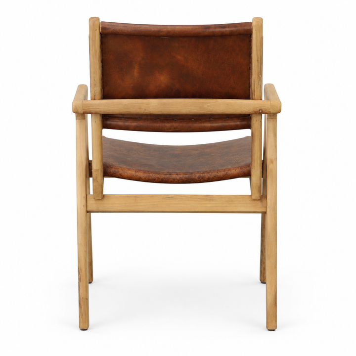 AUCKLAND LEATHER DINING CHAIR