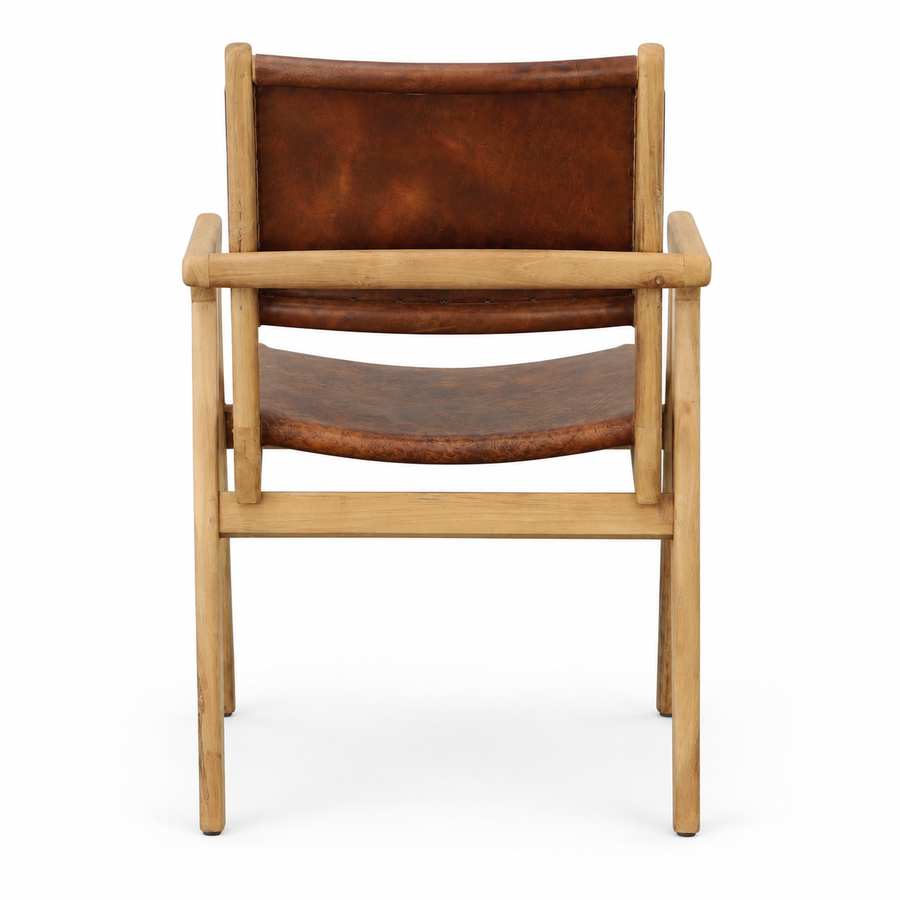 AUCKLAND LEATHER DINING CHAIR