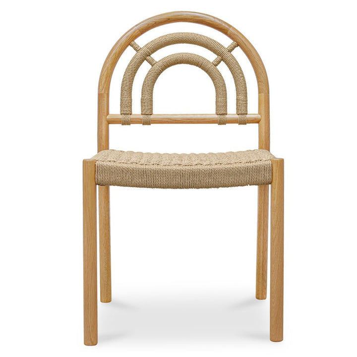 AVERY NATURAL OAK DINING CHAIRS | SET OF 2