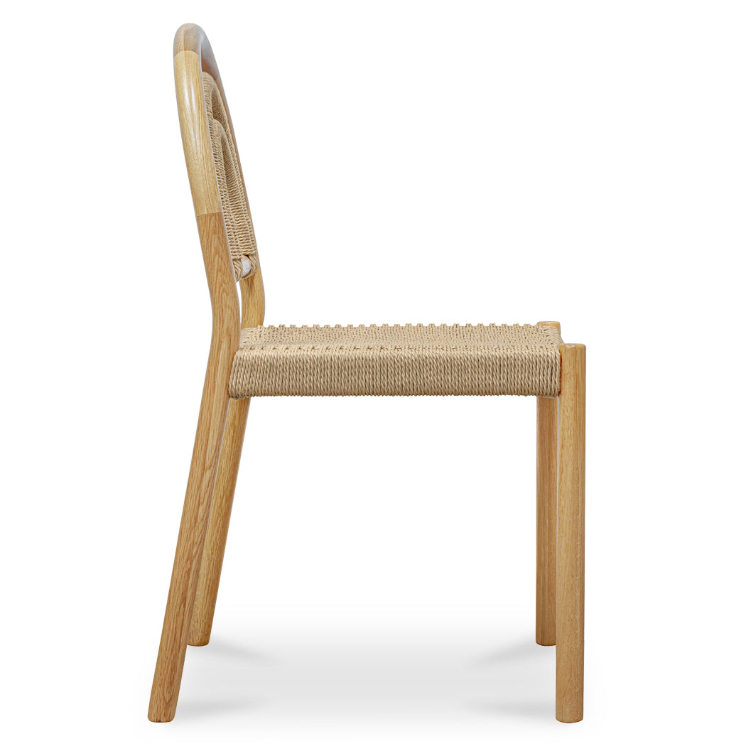AVERY NATURAL OAK DINING CHAIRS | SET OF 2