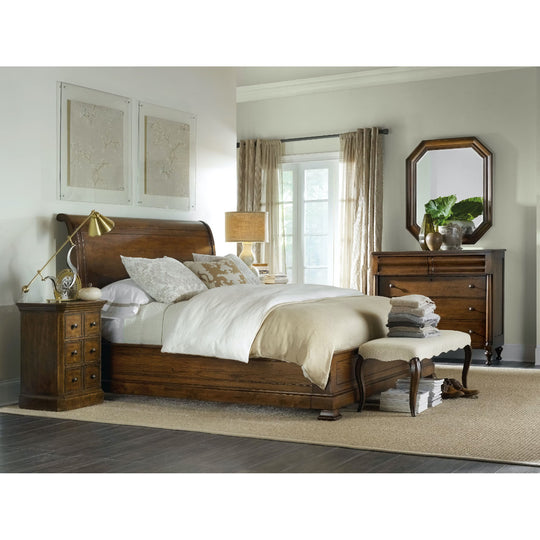 ARCHIVIST SEIGH BED WITH LOW FOOTBOARD