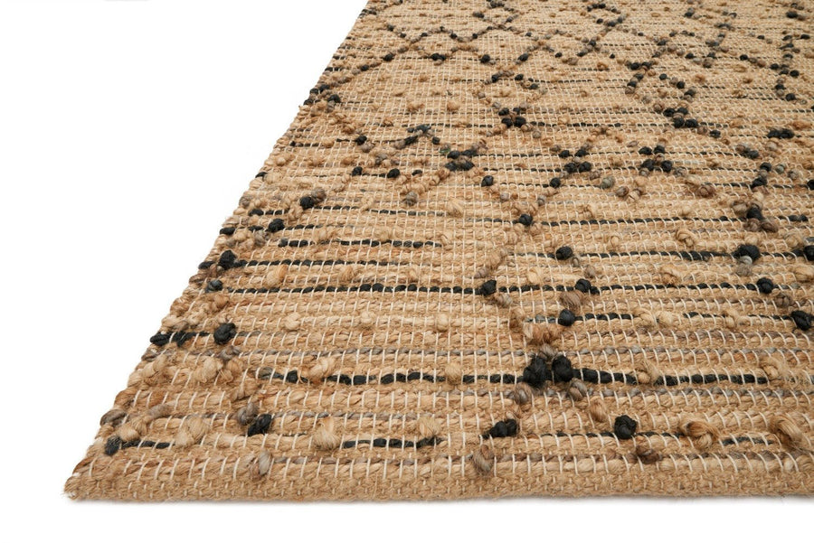 BEACON HANDWOVEN JUTE RUG: CHARCOAL