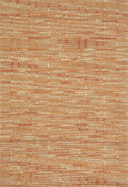 BEACON HANDWOVEN JUTE RUG: TANGERINE