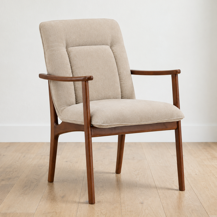 BECKER VELVET UPHOLSTERED DINING CHAIR