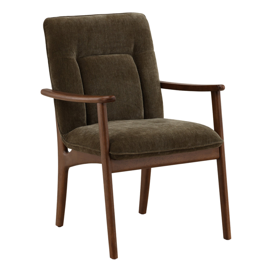 BECKER VELVET UPHOLSTERED DINING CHAIR